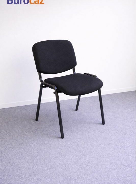 Chaise de conférence visiteur empilable neuve – Image 2