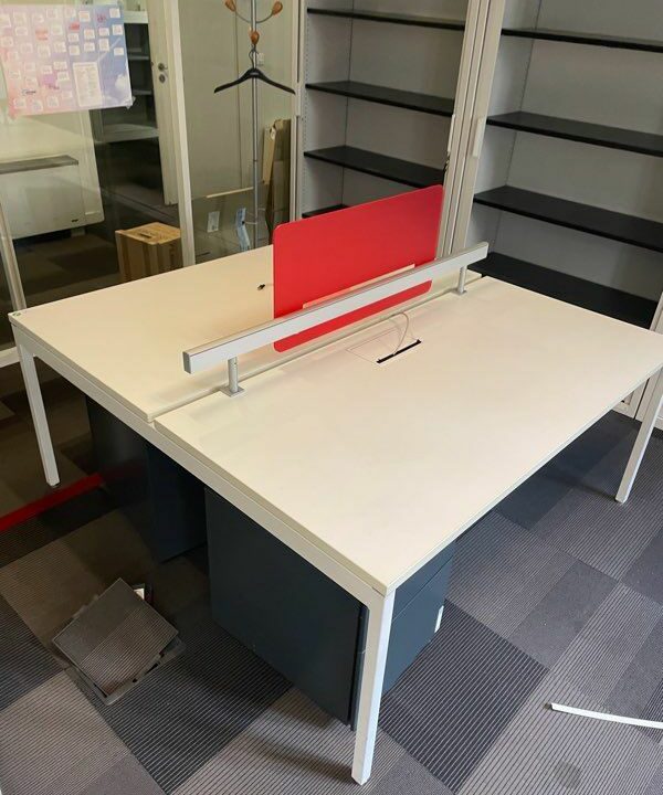 Bureau double face à face bench entreprise – Image 5