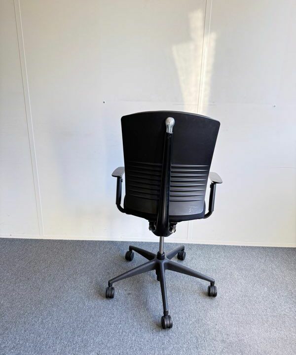Fauteuil de Bureau Ergonomique Professionnel – Tissu Noir – Stock 100 unités – Déstockage – Image 5