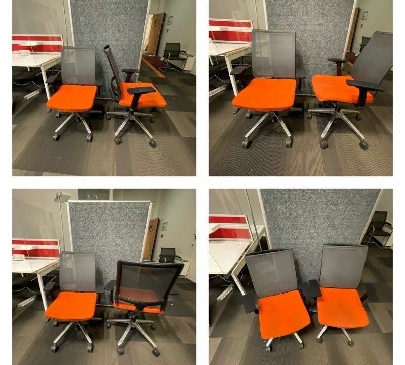 Chaise de Bureau Ergonomique – Tissu – Hauteur Réglable – Très Bon État – 79 HT – Image 5