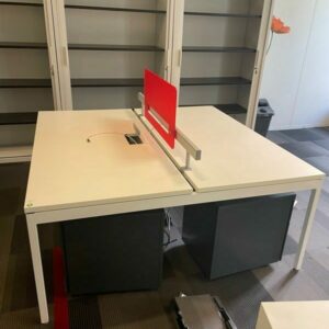 Bureau double face à face bench entreprise