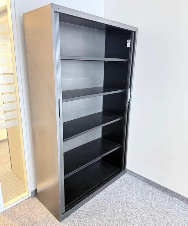 Armoire métallique à portes coulissantes – 198 x 120 cm – Occasion pro – Image 5