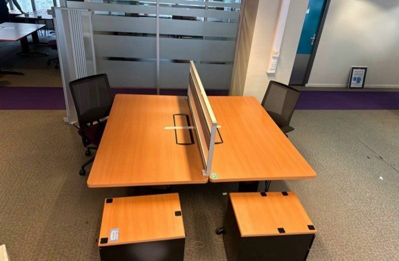 Bureau Bench face à face open space – Image 3