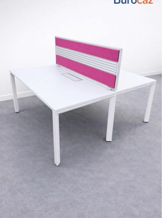Bench bureau 2 personnes face à face open space – bureau professionnel occasion – Image 2