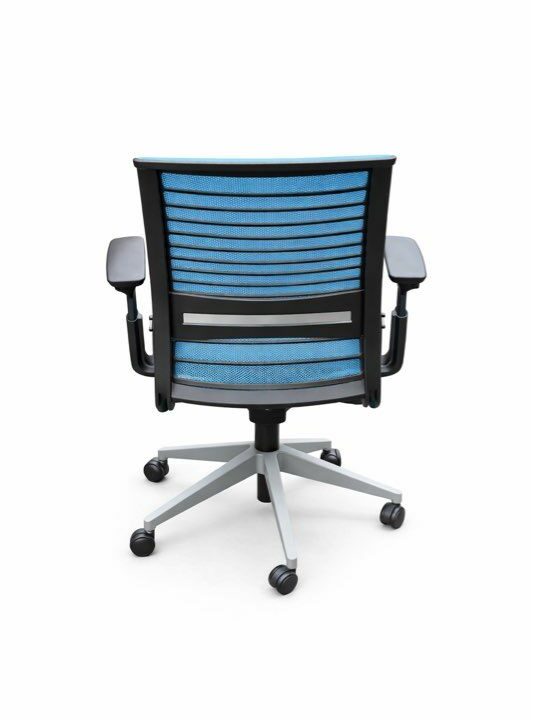 Fauteuil Ergonomique Steelcase Think V2 – Résille – Accoudoirs 4D – Mécanisme Synchrone – Qualité Pro – Image 2
