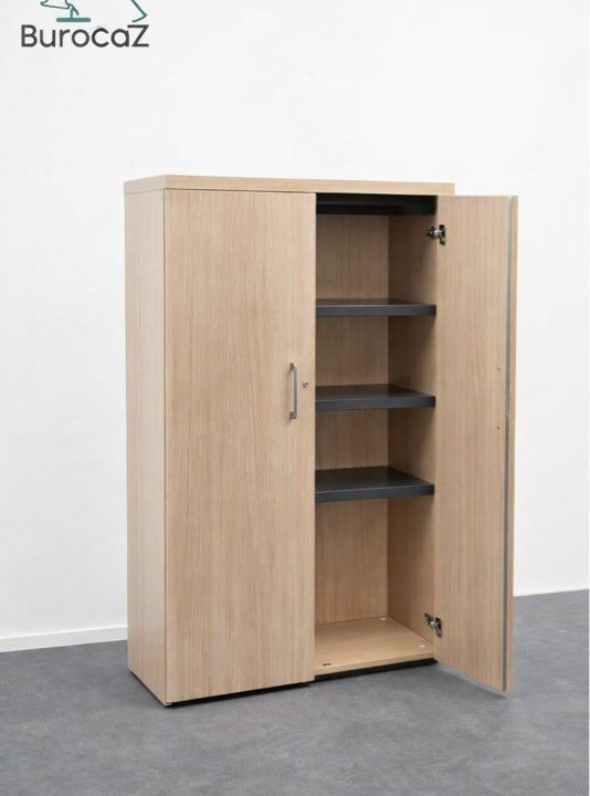 Armoire rangement bois moderne – petit prix solide dispo immédiate