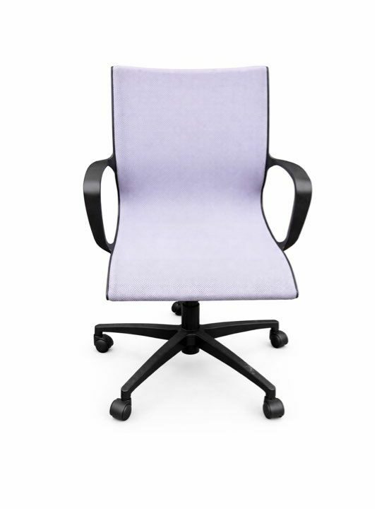 Fauteuil de Bureau Ergonomique – Tissu Gris – Roulettes – 59 HT – Image 4
