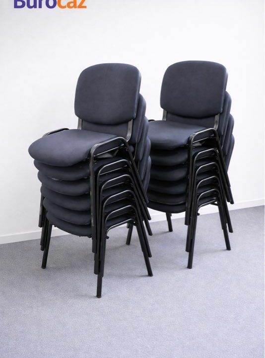 Chaise de conférence visiteur empilable neuve