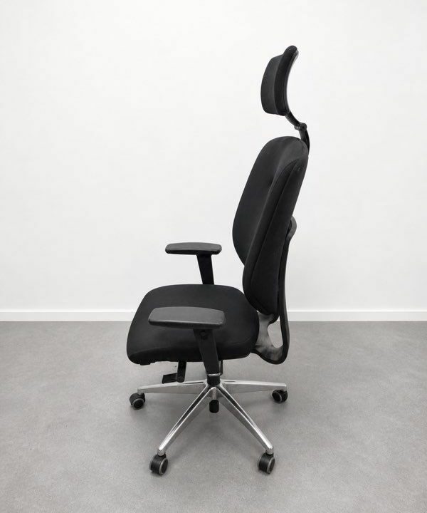 🪑 Fauteuil ergonomique EUROSIT avec têtière – Occasion pro – Image 2