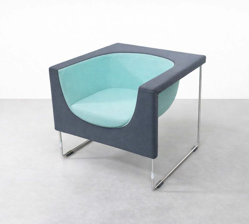 Fauteuil design STUA – paire – accueil / lounge professionnel