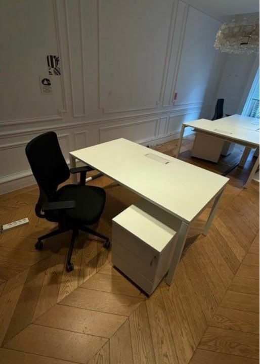 Pack bureau + fauteuil + caisson dès 179 HT – prêt à travailler immédiatement