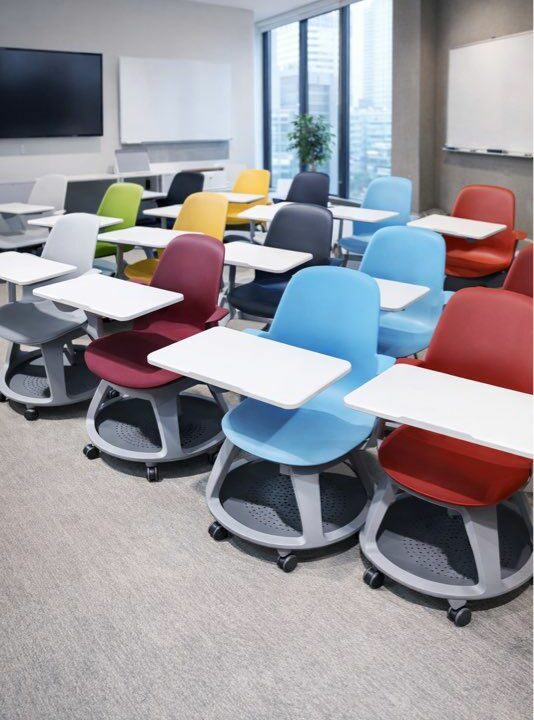 Chaise Steelcase Node avec tablette – formation / école – occasion pro
