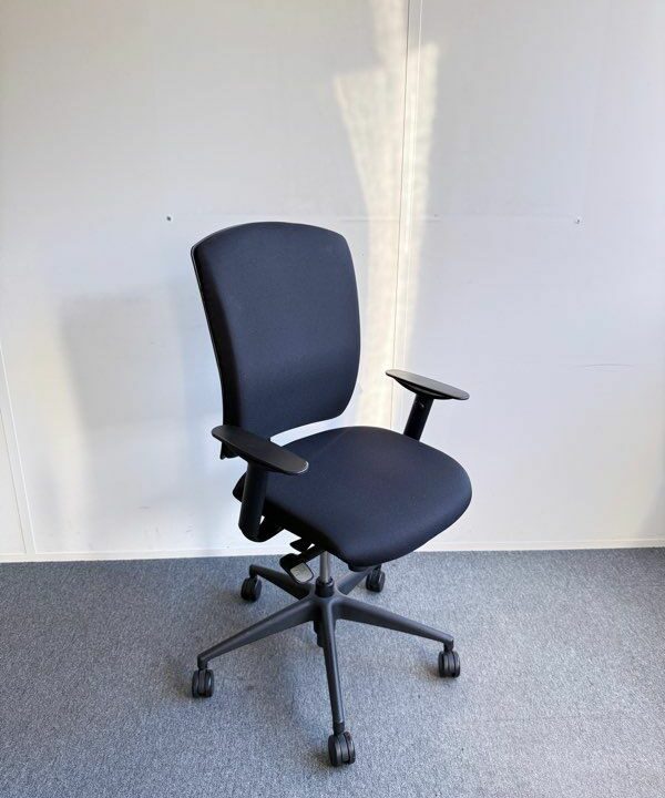 Fauteuil de Bureau Ergonomique Professionnel – Tissu Noir – Stock 100 unités – Déstockage – Image 3