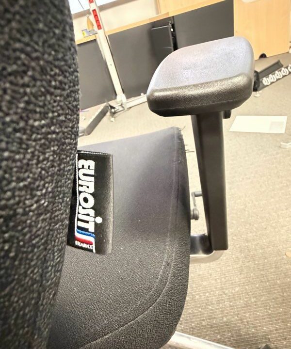 🪑 Fauteuil ergonomique EUROSIT avec têtière – Occasion pro – Image 5