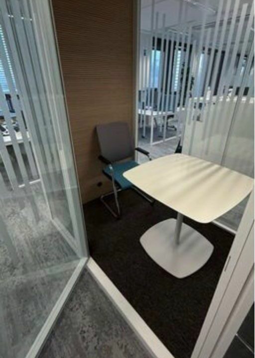 Cabine acoustique Fantoni 2 places – Bulle phonique bureau – Très bon état – Image 2
