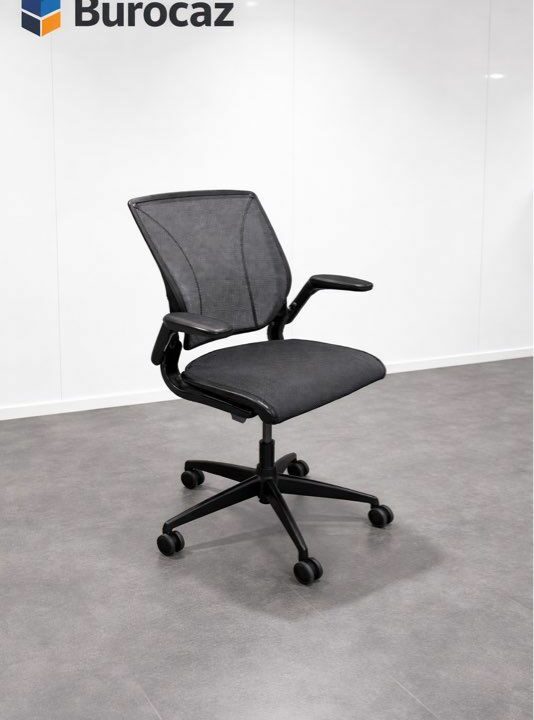 Fauteuil ergonomique Humanscale Diffrient World – Chaise bureau professionnelle maille